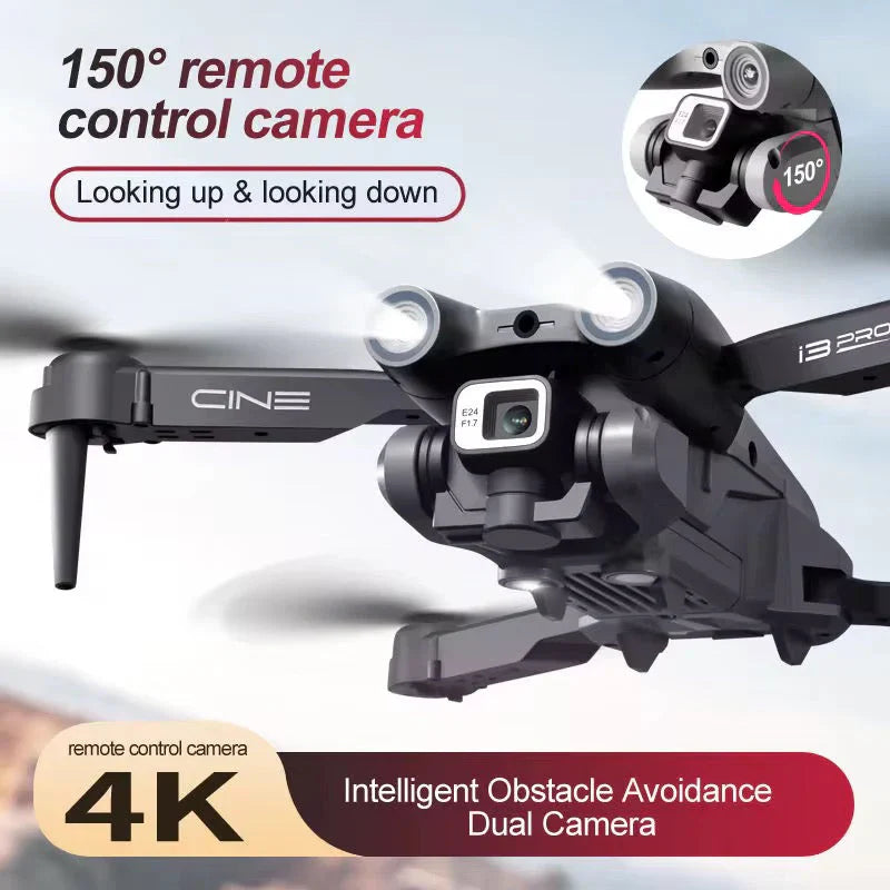 V966 Foldable Drone With HD Camera (Black)