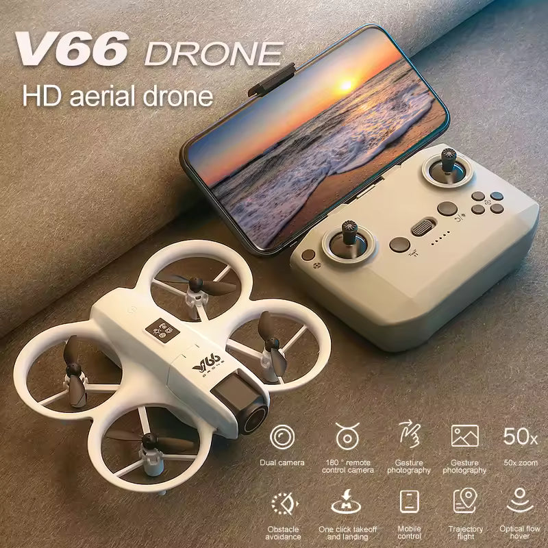 DGI Mini Drone With HD Video Recording (White)